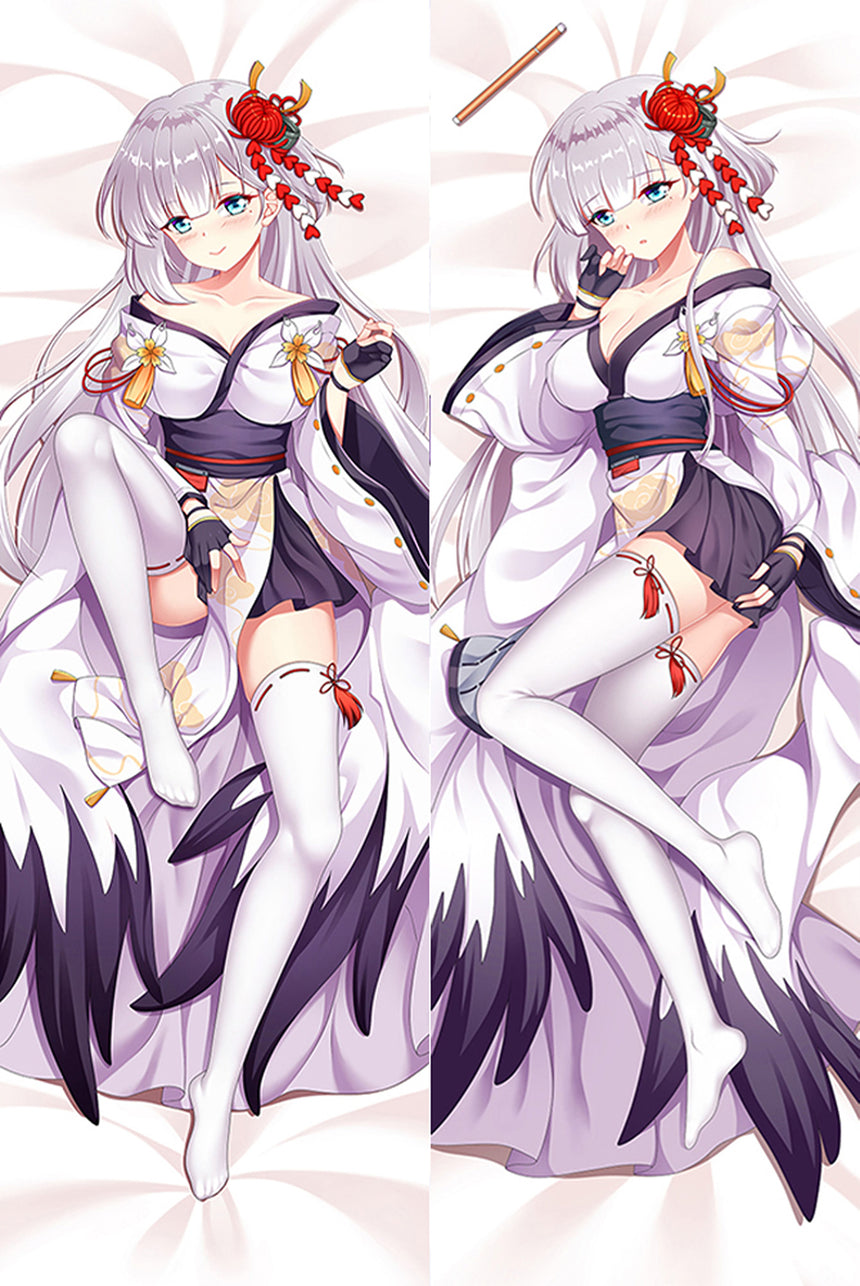 Shoukaku White Crane Kimono dakimakura