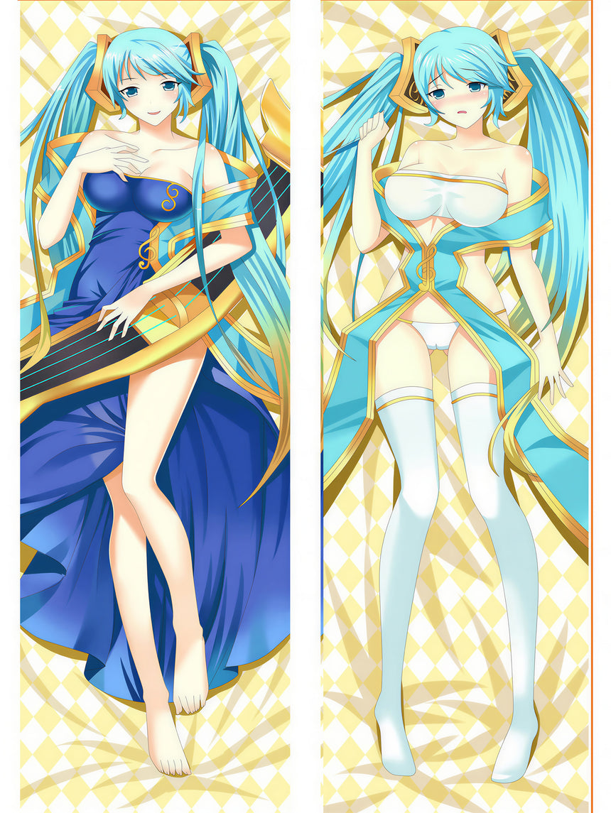 Sona Waifu Body Pillow 2