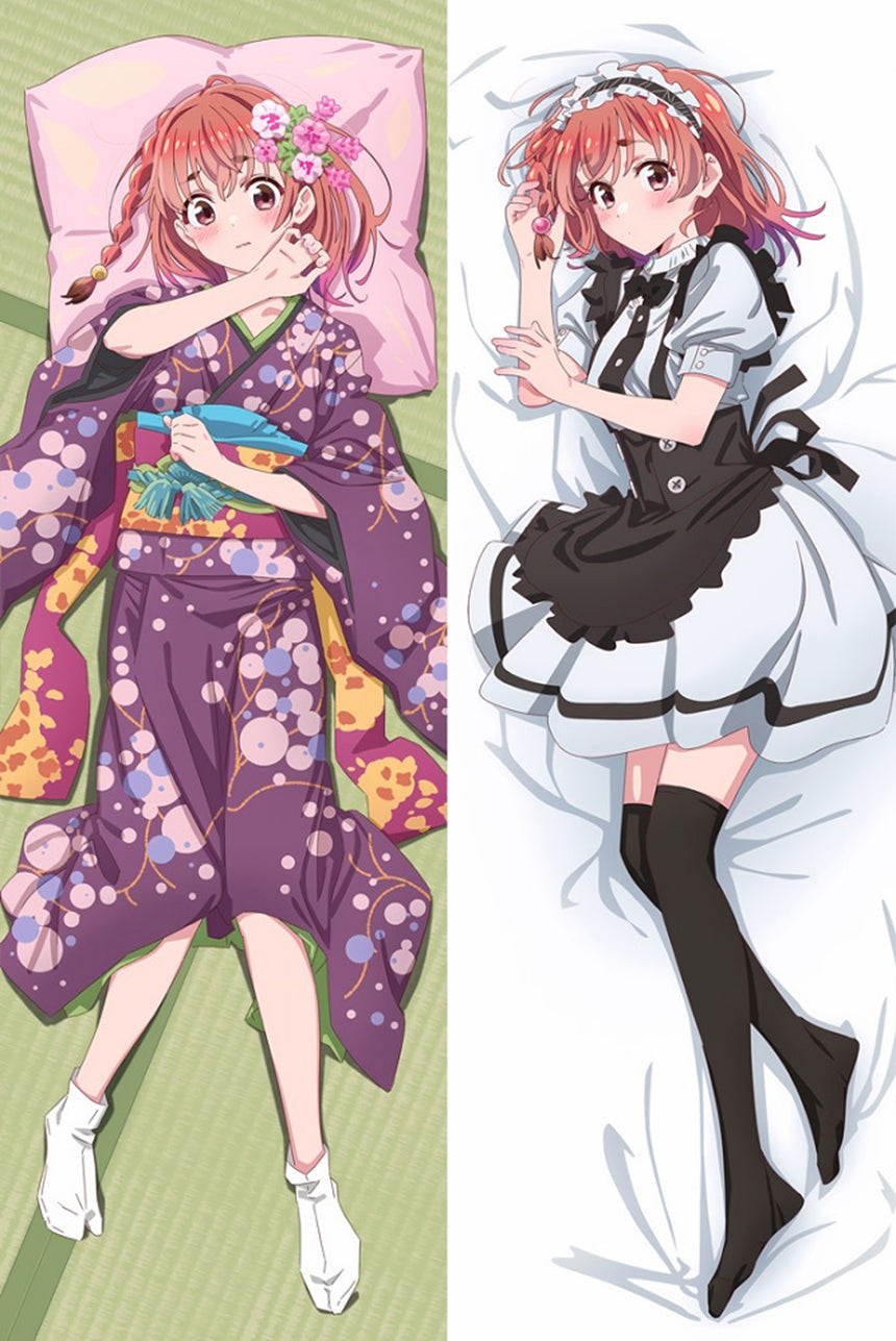Sumi Sakurasawa Purple Kimono Body Pillow