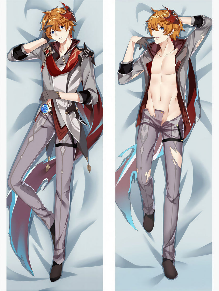 Tartaglia Shirtless Body Pillow 2