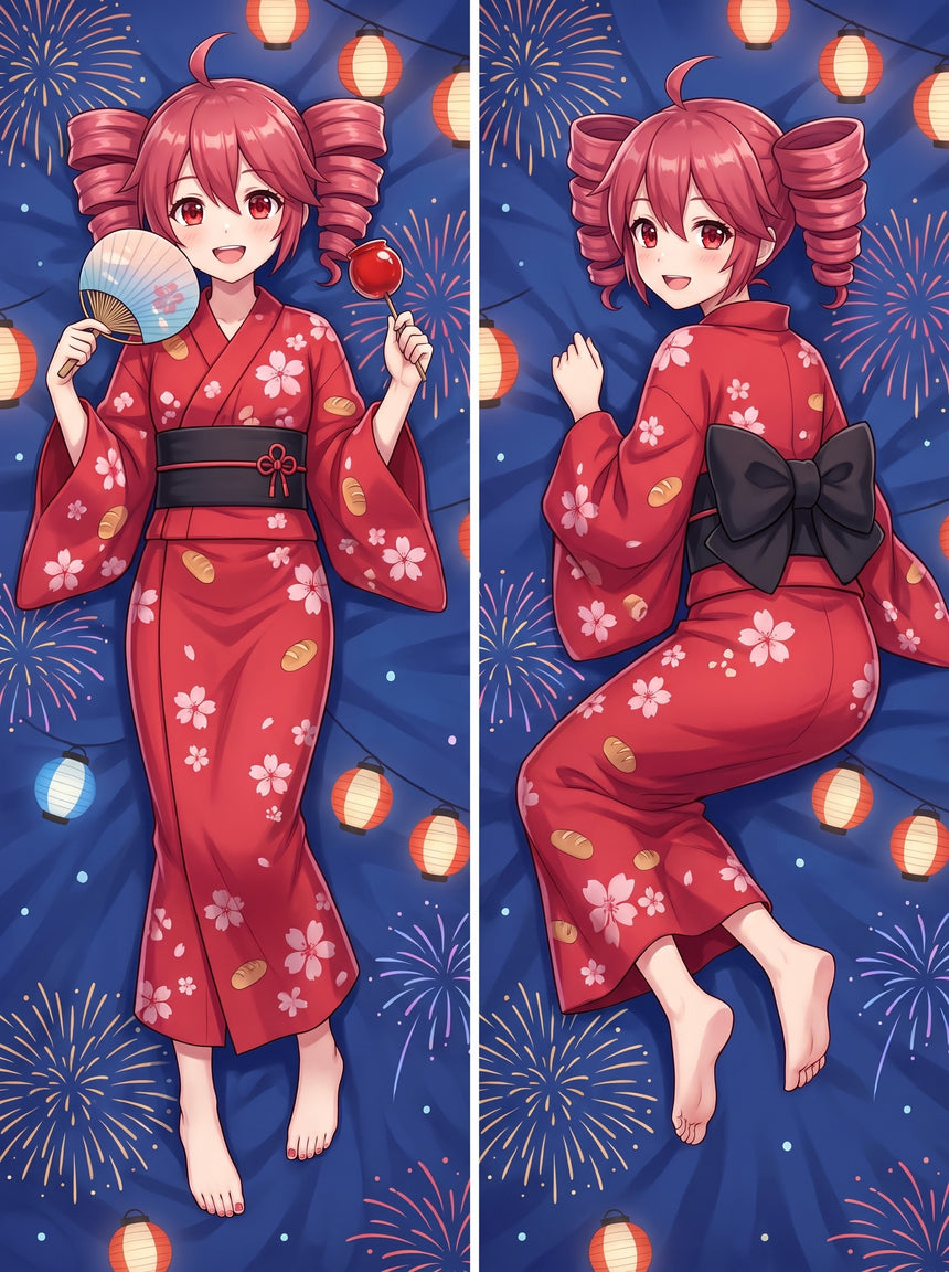 Kasane Teto Summer Yukata dakimakura
