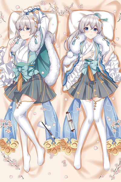 Theresa Apocalypse Teal Kimono Body Pillow