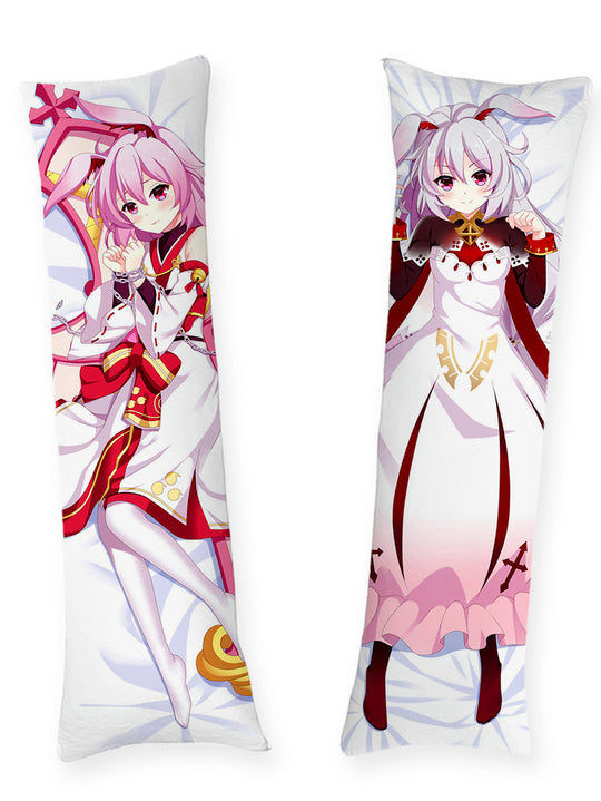 Theresa Apocalypse Pink and White Dress Body Pillow