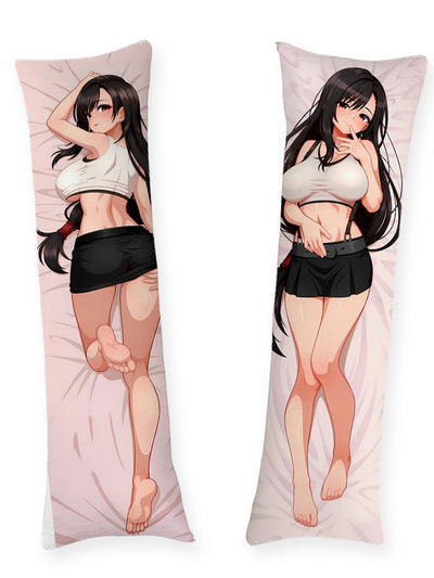 Tifa Lockhart Black Skirt Body Pillow