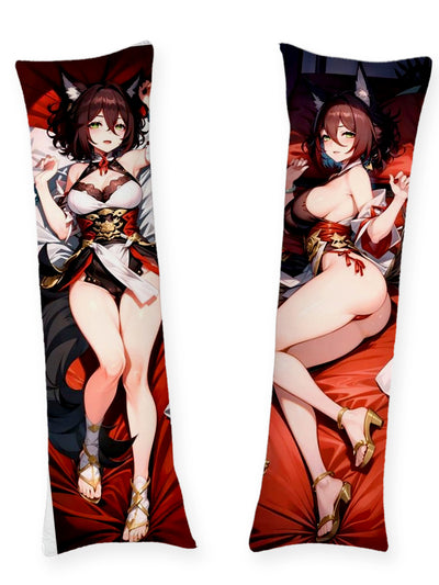 Tingyun Crimson Fox Dress Body Pillow