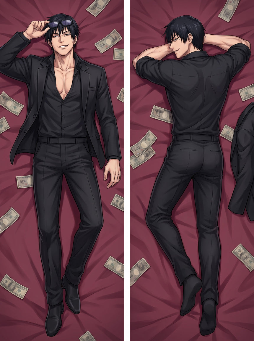 Toji Black Suit dakimakura