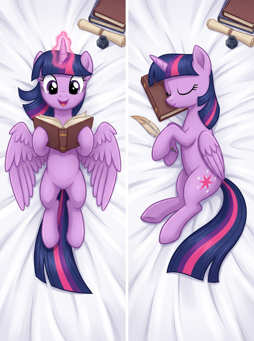 Twilight Sparkle Bookworm Study Night dakimakura