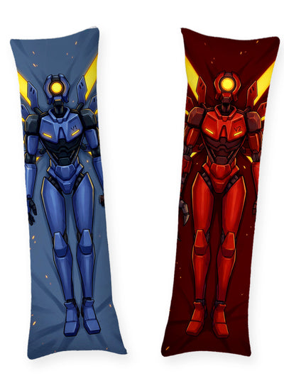V1 and V2 Ultrakill Body Pillow