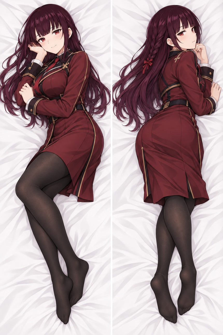 WA2000 Red Uniform Body Pillow