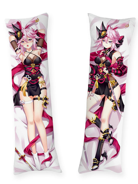 Yae Sakura Black Dress Body Pillow