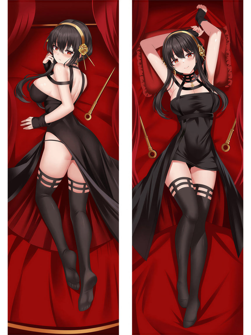 Yor Black Dress Body Pillow 2