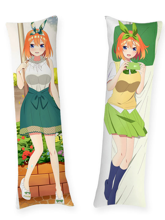 Yotsuba Nakano Green Dress Body Pillow