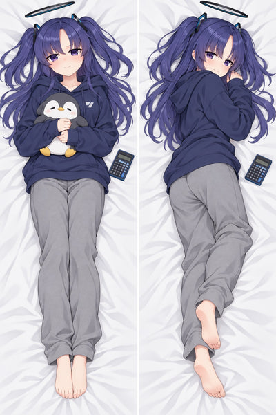 Yuuka Navy Hoodie Body Pillow