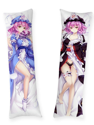 Yuyuko Saigyouji Blue Kimono Body Pillow