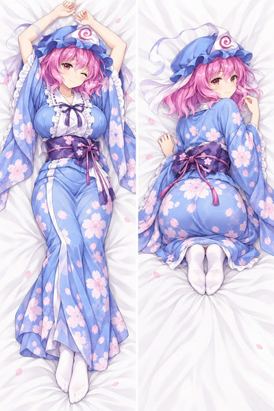 Yuyuko Saigyouji Sakura Kimono Body Pillow