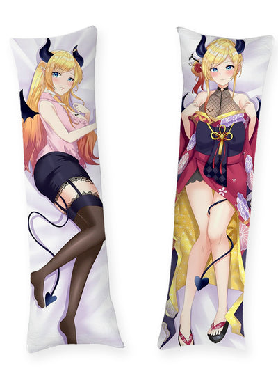 Yuzuki Choco Office Blouse and Kimono Body Pillow