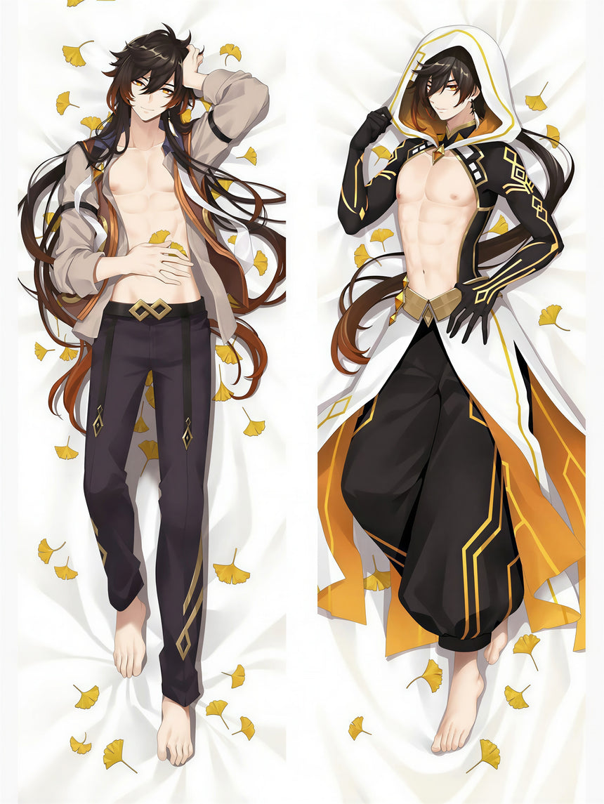 Zhongli Genshin Impact Body Pillow 2