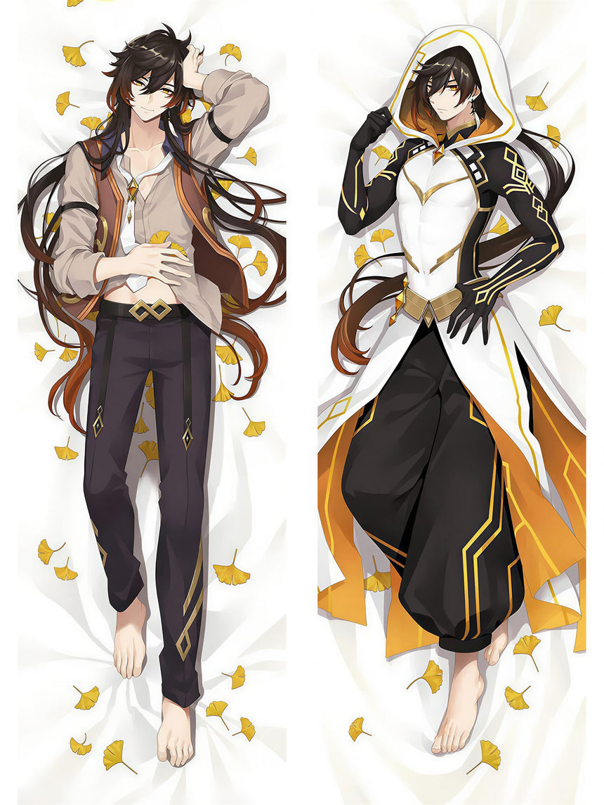 Zhongli Handsome Body Pillow 2