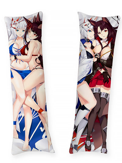 Kaga Et Akagi Body Pillow <br/>  Kaga and Akagi in Bikini
