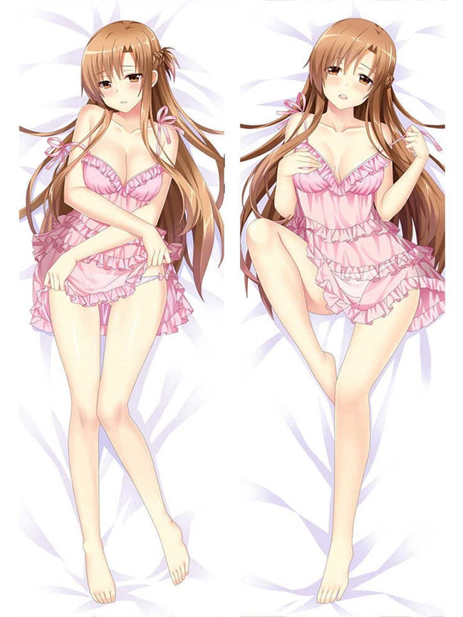 Asuna Sword Art Online Anime Dakimakura Body Pillow Cover Case - 2 Way store Tricot